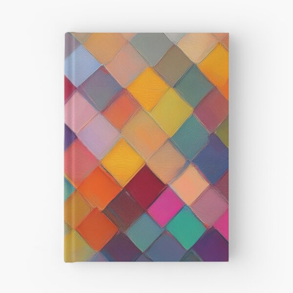 Item preview, Bright colourful art blocks, diamond shaped multicolour geometric patterns modern decor contemporary living space  designed and sold by navitalidesign.