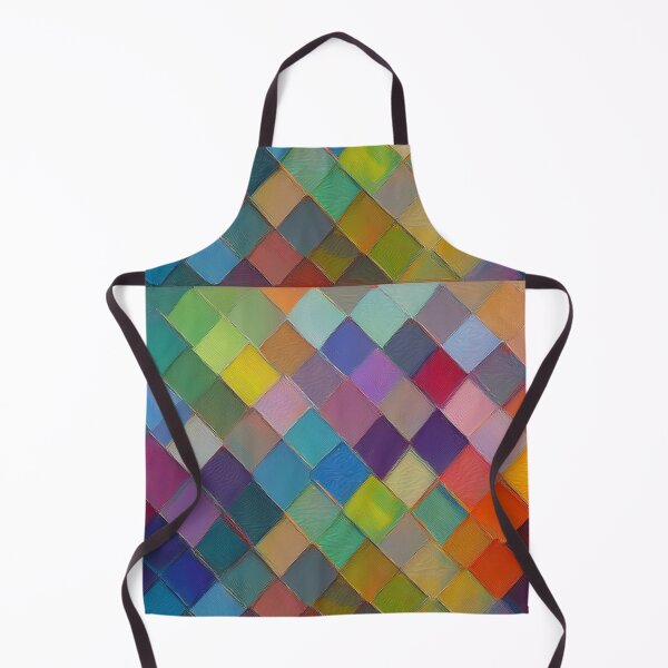 Item preview, Bright colourful art blocks, diamond shaped multicolour geometric patterns modern decor contemporary living space designed and sold by navitalidesign.