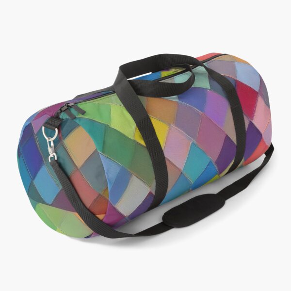 Item preview, Bright colourful art blocks, diamond shaped multicolour geometric patterns modern decor contemporary living space  designed and sold by navitalidesign.