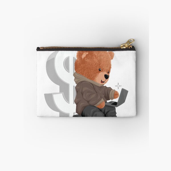 Item preview, Cute Bear Money Maker Illustration designed and sold by merona-design.