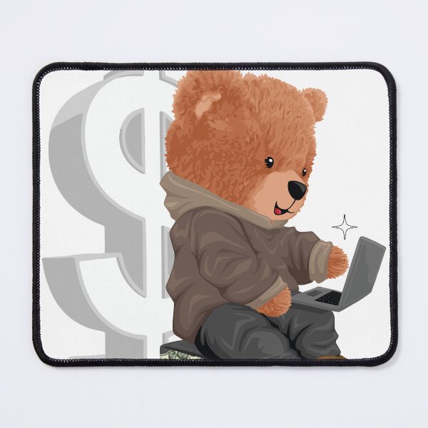 Item preview, Cute Bear Money Maker Illustration designed and sold by merona-design.