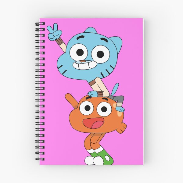 Item preview, Gumball & Darwin – Fun Cartoon Illustration designed and sold by Bloomarie Art.