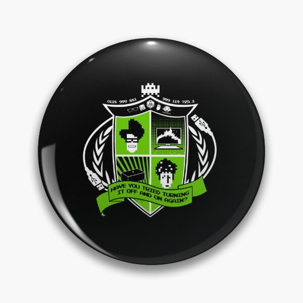 Item preview, The IT Crowd Crest   designed and sold by MORGANSHOP23.