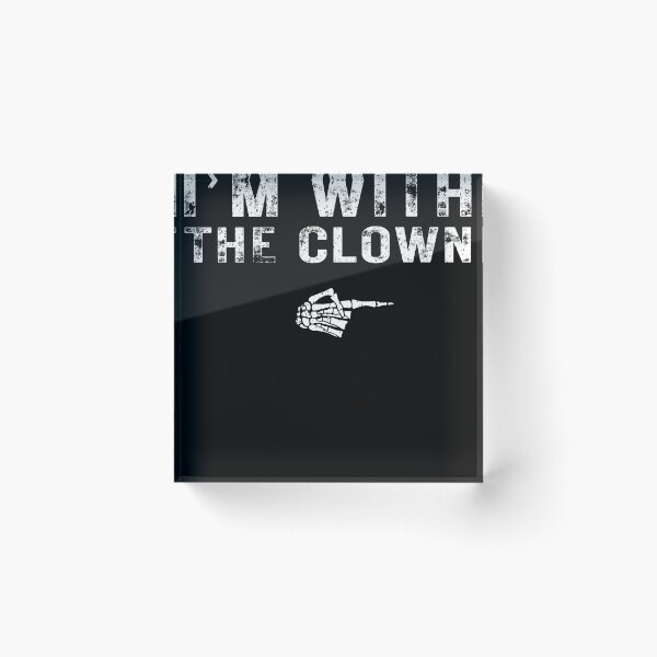 Item preview, I'm With The CLOWN Matching Couple Halloween designed and sold by mdmahabubur.