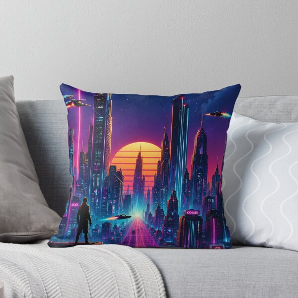 Item preview, Neon Cityscape designed and sold by Moviebuff91.