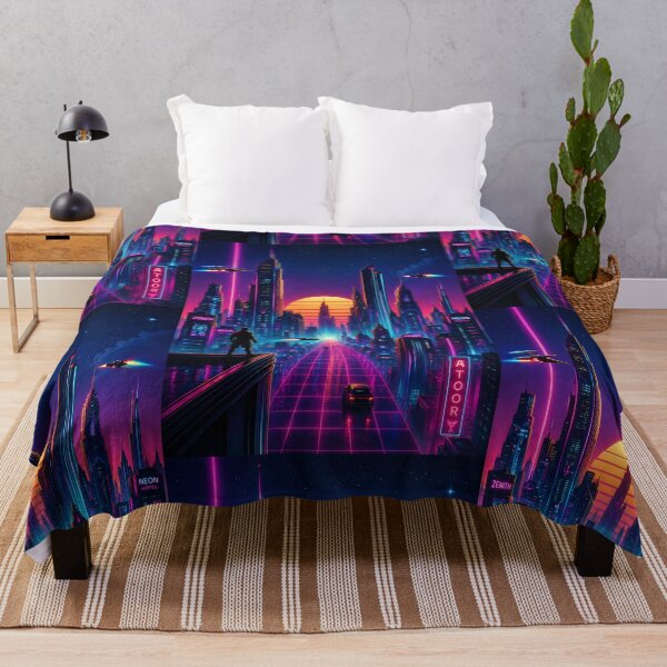 Item preview, Neon Cityscape designed and sold by Moviebuff91.