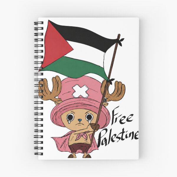Item preview, Anime Solidarity Tee cute Character & Free Palestine Flag Art designed and sold by RiderSpoon.