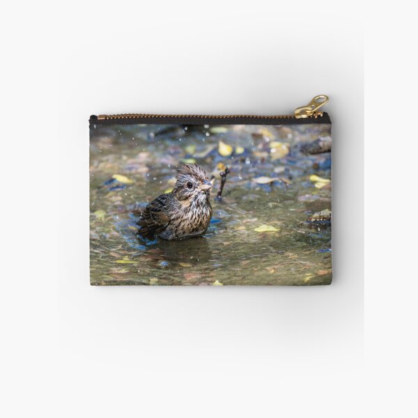 Item preview, Sparrow Bathing In A Puddle designed and sold by Debra Martz.