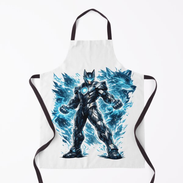 Item preview, Cyber Energy Warrior Futuristic Armor Neon Sci Fi Art designed and sold by irfanshikh.