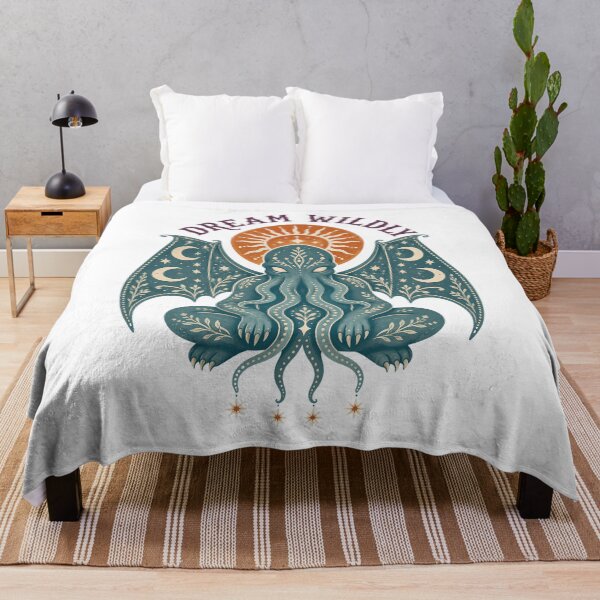 Item preview, Lovecraft Dream Wildly – Folk Cthulhu Sun designed and sold by Fenay Designs.