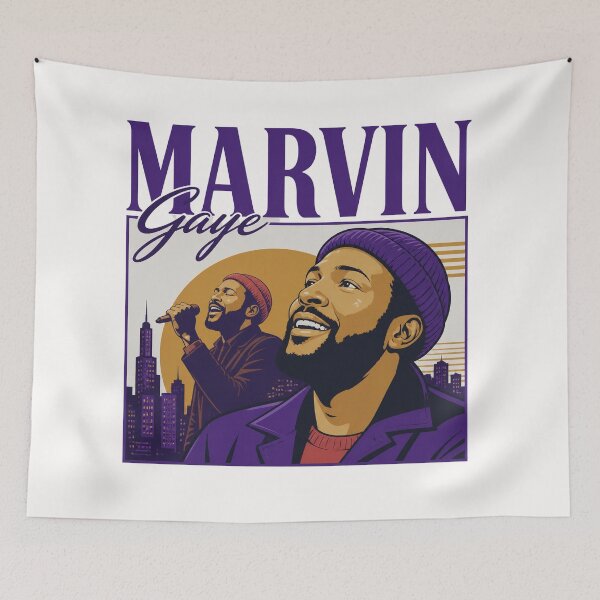 Item preview, Marvin Gaye designed and sold by SylviaAlana.