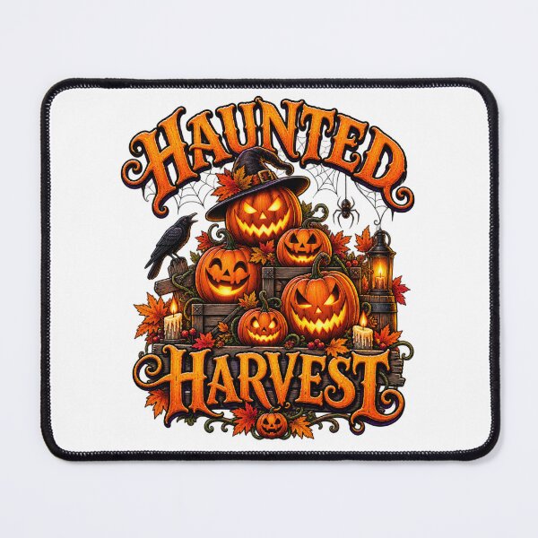 Item preview, Haunted Harvest Halloween – Spooky Pumpkin Witch Autumn Jack O Lantern Design designed and sold by Ayden World.