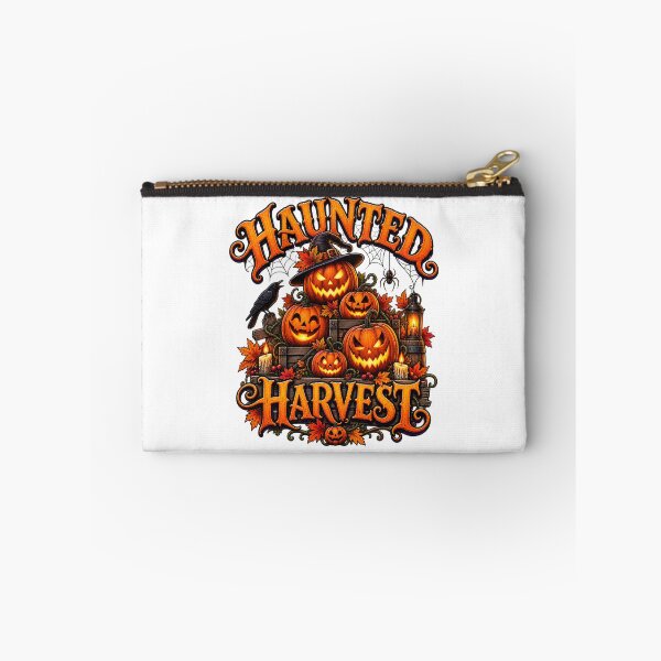 Artikelvorschau, Gruselige Halloween-Ernte – Unheimliches Kürbis-Hexen-Herbst-Jack-O-Lantern-Design entworfen und verkauft von Ayden World.
