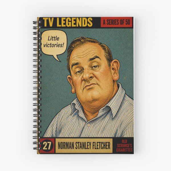 Item preview, Norman Stanley Fletcher - TV Legends Trading Cards designed and sold by halibutgoatramb.