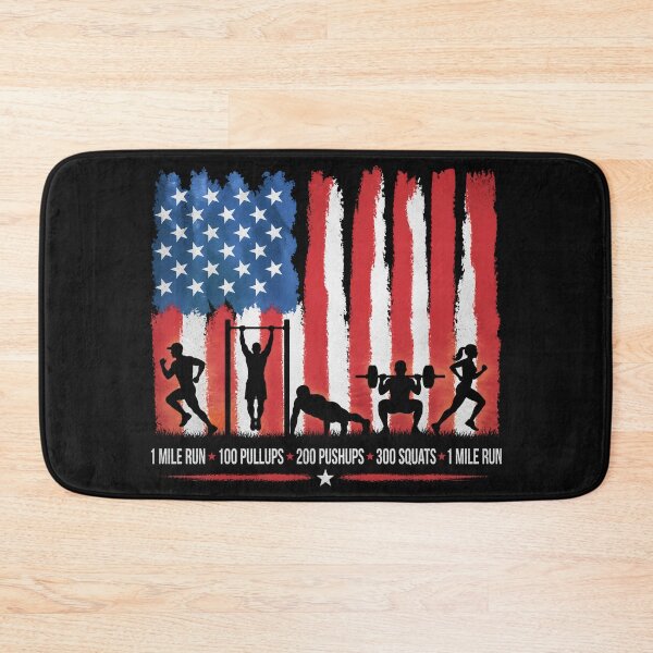 Item preview, Memorial Day Murph Workout Challenge Distressed Us Flag designed and sold by SylviaAlana.
