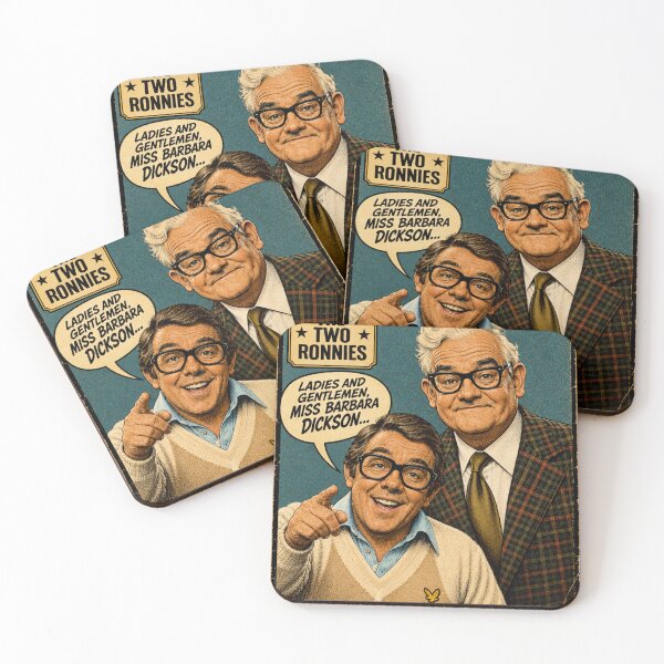 Item preview, The Two Ronnies - TV Legends Trading Cards designed and sold by halibutgoatramb.