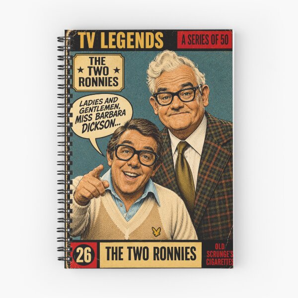 Item preview, The Two Ronnies - TV Legends Trading Cards designed and sold by halibutgoatramb.