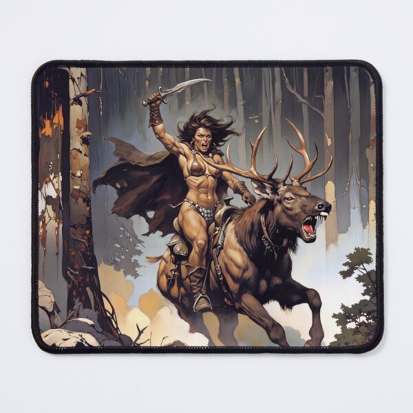 Item preview, The Forest Huntress • Stag Rider's Charge designed and sold by graficsfx.