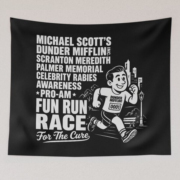 Item preview, Michael Scott's Dunder Mifflin Fun Run designed and sold by SylviaAlana.