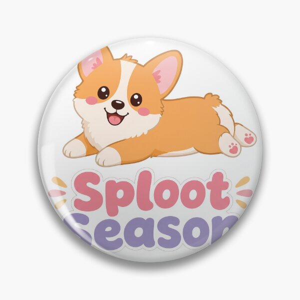 Item preview, Sploot Season Cute Corgi Kawaii Dog designed and sold by BobbyTee Merch.