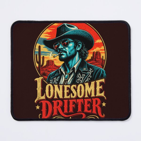 Item preview, Vintage Western Lonesome Drifter designed and sold by MagicEagleStore.