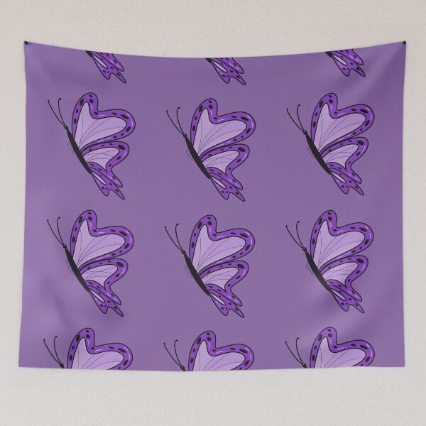 Item preview, Purple Butterfly Handwriting designed and sold by LifeTU.