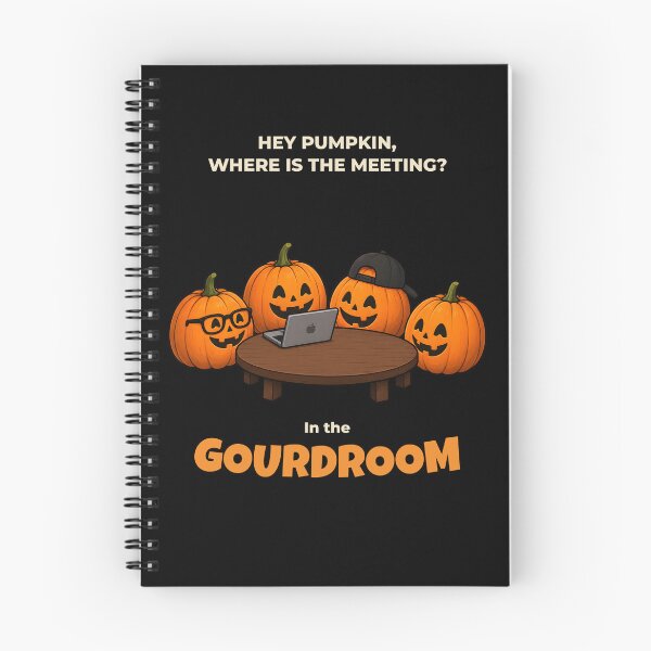 Item preview, Gourdroom – Funny Pumpkin Halloween Meeting designed and sold by PuniverseDesign.