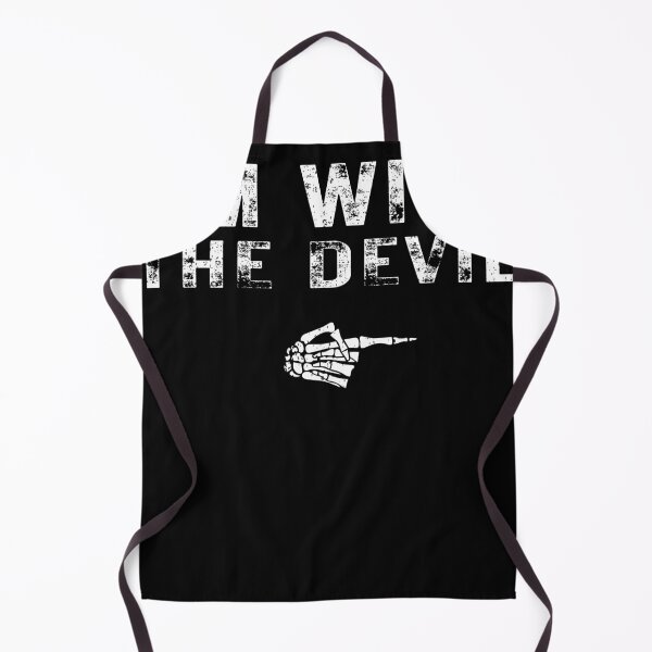 Item preview, I'm With The DEVIL Matching Couple Halloween designed and sold by mdmahabubur.