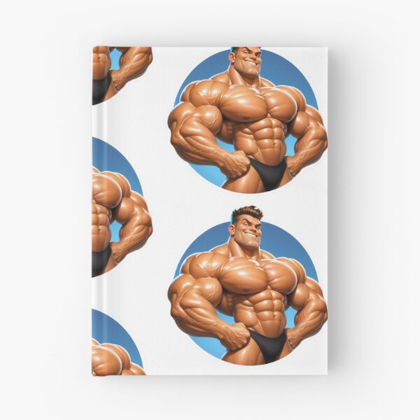 Item preview, Sticker - Decal - Exaggerated Muscle Confidence - 181 designed and sold by ForeverPrintsOK.