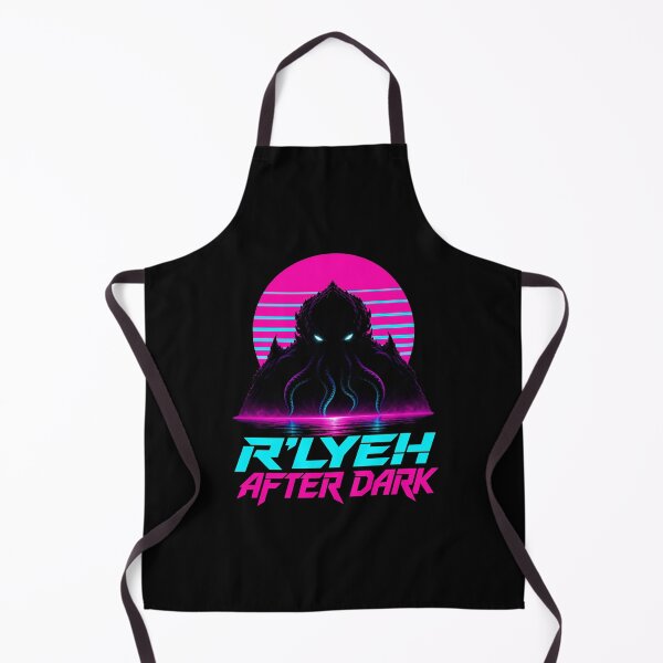 Item preview, Lovecraft R'lyeh After Dark – Neon Cthulhu designed and sold by Fenay Designs.