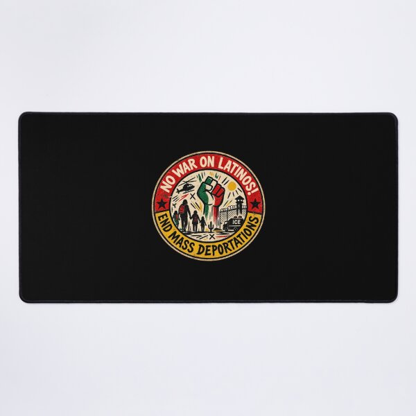 Item preview, No War on Latinos! End Mass Deportations designed and sold by DIRTYDUNNZ.