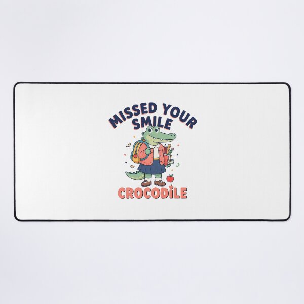 Item preview, Missed Your Smile Crocodile designed and sold by Millsoft.