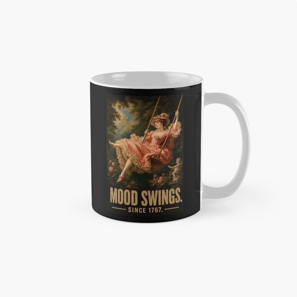Item preview, Mood Swings Since 1767 – Funny Rococo Vintage Museum Art T-Shirt. designed and sold by SaraSumi.