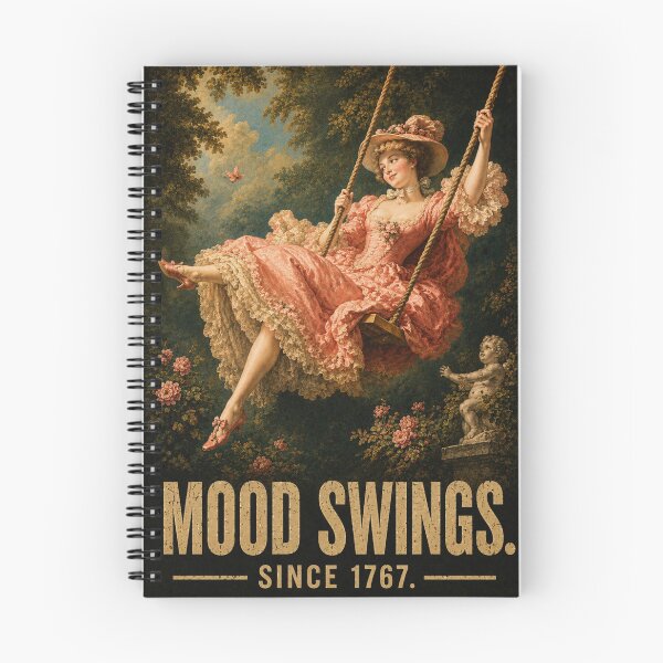 Item preview, Mood Swings Since 1767 – Funny Rococo Vintage Museum Art T-Shirt. designed and sold by SaraSumi.