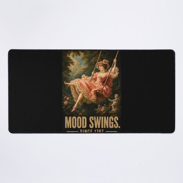 Item preview, Mood Swings Since 1767 – Funny Rococo Vintage Museum Art T-Shirt. designed and sold by SaraSumi.