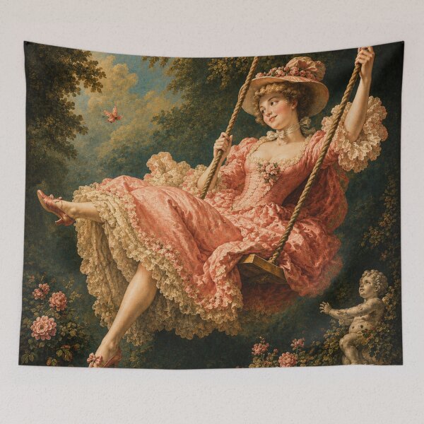Item preview, Mood Swings Since 1767 – Funny Rococo Vintage Museum Art T-Shirt. designed and sold by SaraSumi.