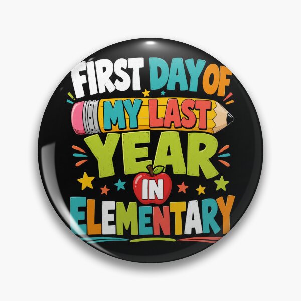 Item preview, First Day of My Last Year in Elementary designed and sold by borutawear.