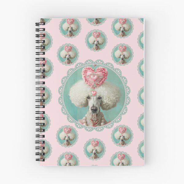 Item preview, Renaissance Poodle Portrait Seamless Pattern  designed and sold by Soft Oddity.