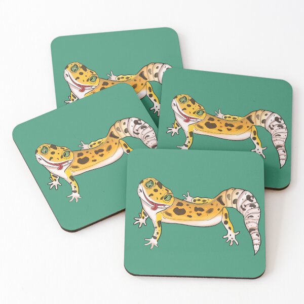 Item preview, Happy Leopard Gecko  designed and sold by EstrellaArts.