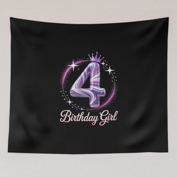 Item preview, Fourth Birthday Celebration Design designed and sold by jkrphoto.