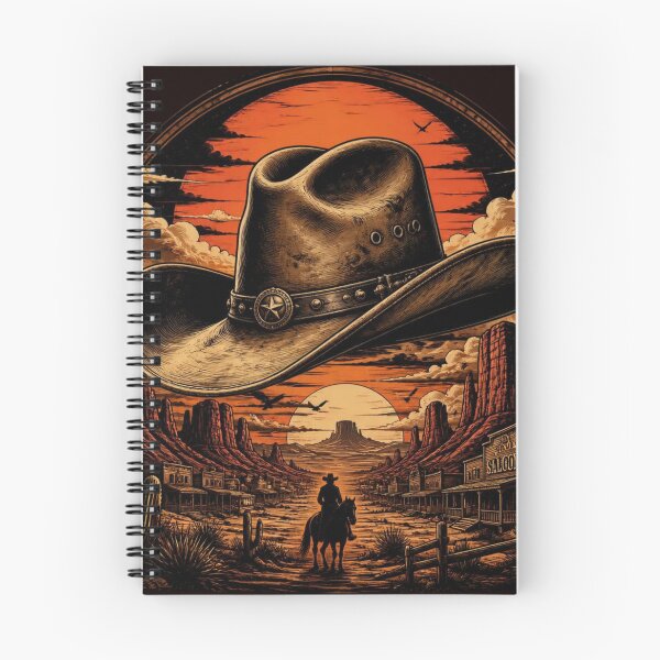 Item preview, ild West Cowboy Hat - Vintage Western Saloon Art designed and sold by AgnesB77.