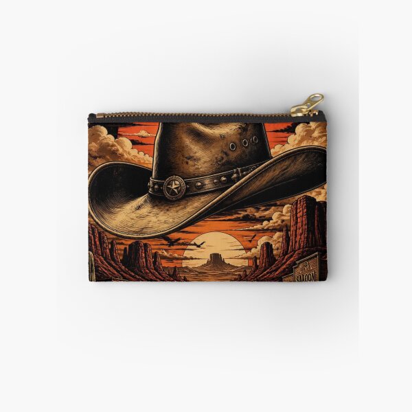 Item preview, ild West Cowboy Hat - Vintage Western Saloon Art designed and sold by AgnesB77.