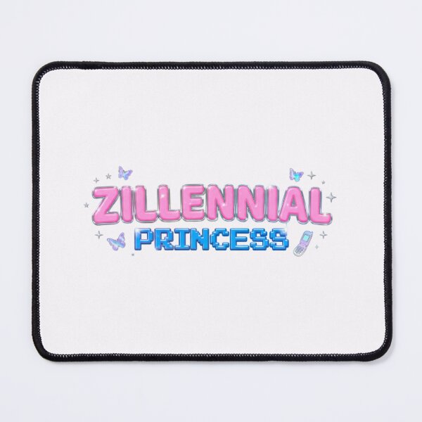 Item preview, zillennial princess retro vintage pink blue rainbow designed and sold by sadieillust.