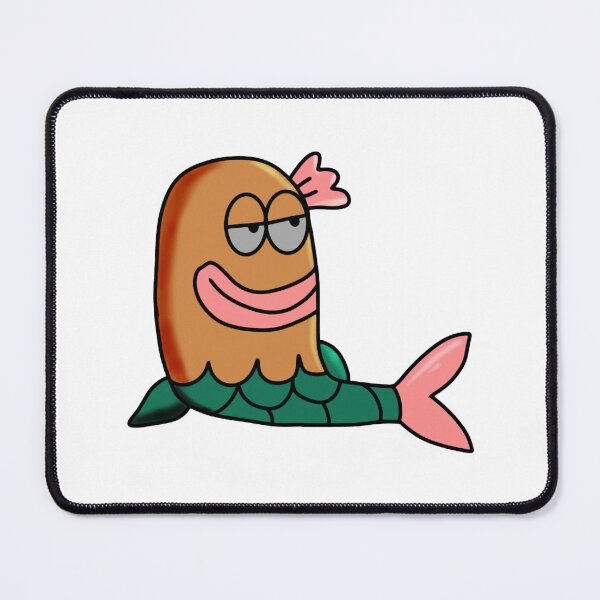 Item preview, Mermaid Fish Funny Derpy Sea Creature Mermaid Graphic designed and sold by PrintsByIzzzy.