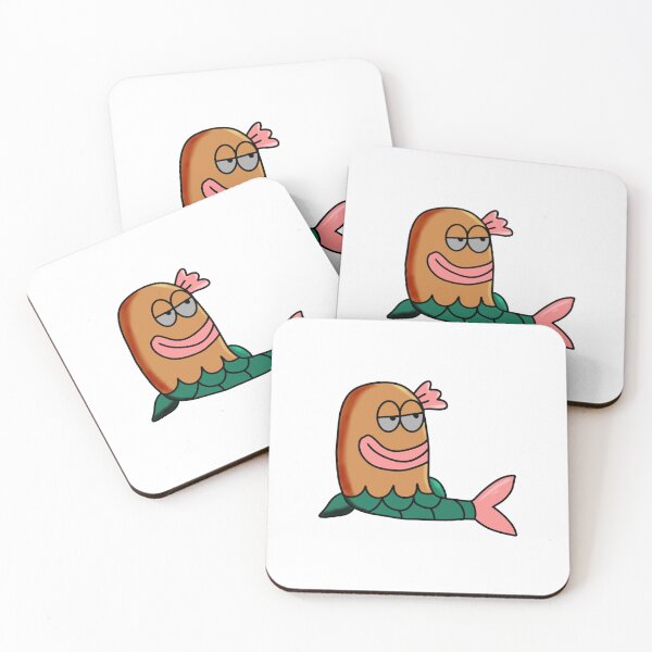 Item preview, Mermaid Fish Funny Derpy Sea Creature Mermaid Graphic designed and sold by PrintsByIzzzy.