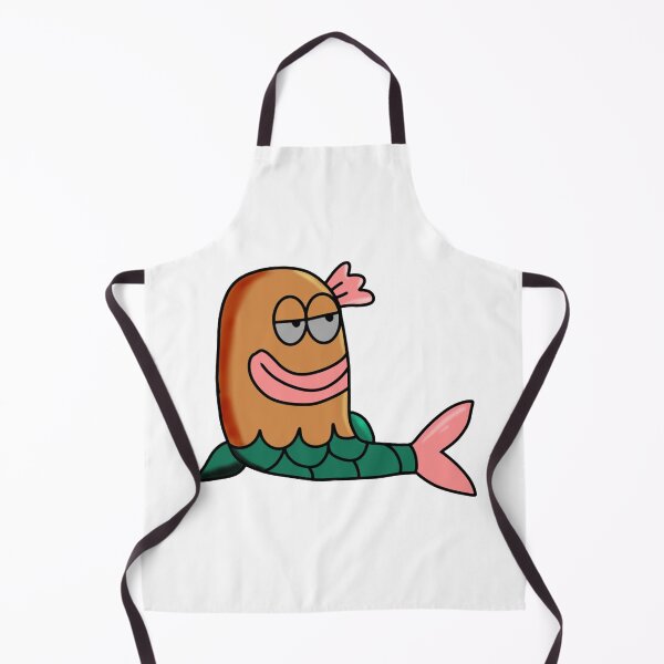Item preview, Mermaid Fish Funny Derpy Sea Creature Mermaid Graphic designed and sold by PrintsByIzzzy.