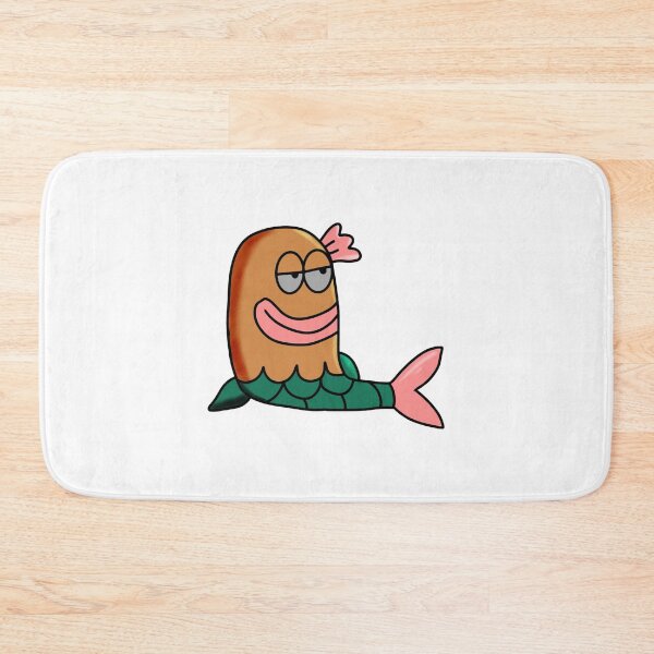 Item preview, Mermaid Fish Funny Derpy Sea Creature Mermaid Graphic designed and sold by PrintsByIzzzy.
