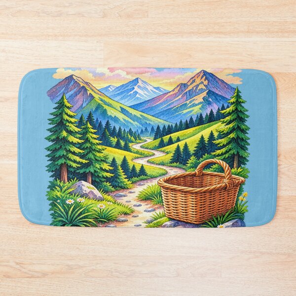 Item preview, Mountain Picnic Adventure designed and sold by Hari Arts.