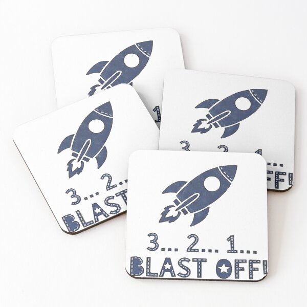 Item preview, Rocket blast off designed and sold by alex889art.