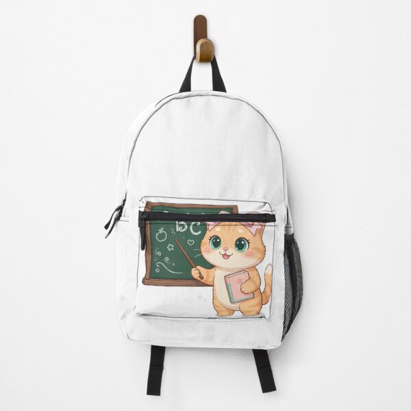 Item preview, Cute Teacher Cat ABC Chalkboard Back To School Book designed and sold by Moody Vibes Studio.